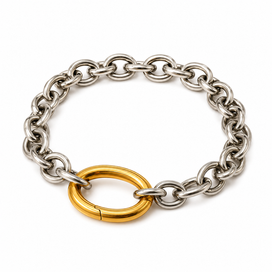 Pulsera Chunky Óvalo