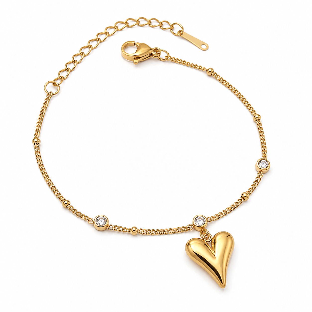 Pulsera Dije Corazón