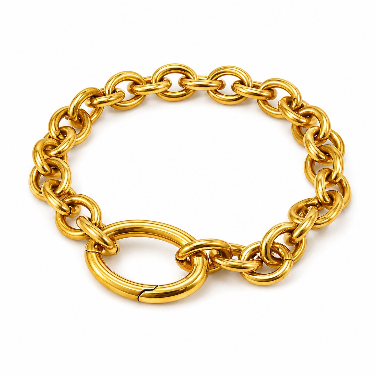 Pulsera Chunky Óvalo