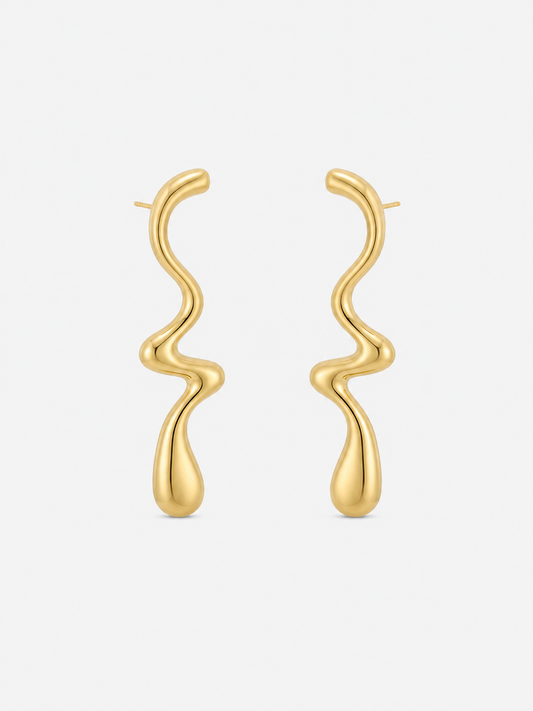 Aretes Lluvia