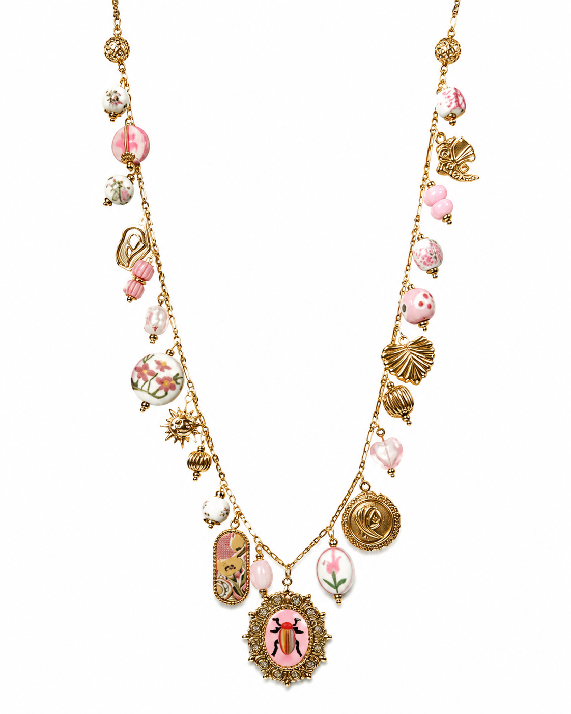 Collar Charms al escote